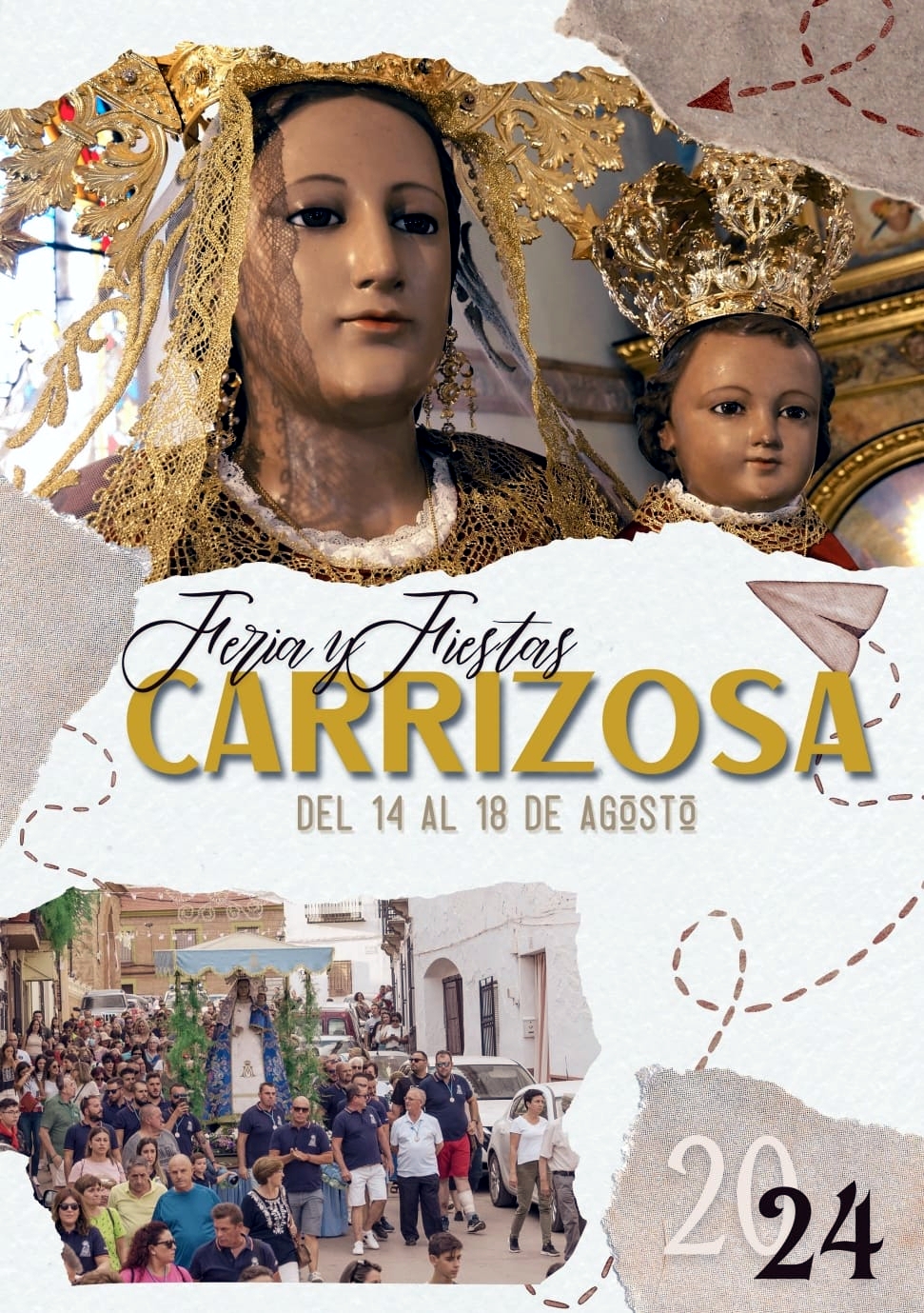 Fiestas patronales en honor a la Virgen del Salido   2024 Carrizosa